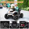 Costway 12V Kids Ride on Truck with Parental Remote 3 Speeds & Reverse Forward Function White/Red/Pink
